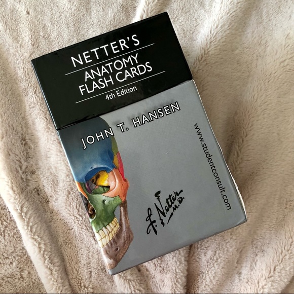 Office Netters Anatomy Flash Cards 4th Edition Poshmark